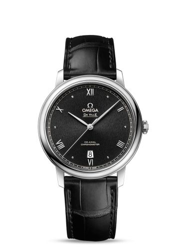 Omega De Ville Prestige Co-Axial 39.5 Stainless Steel / Black Sunburst